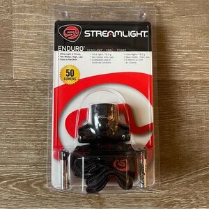 NIB!!  Streamlight Enduro Headlamp Black 50 lumens